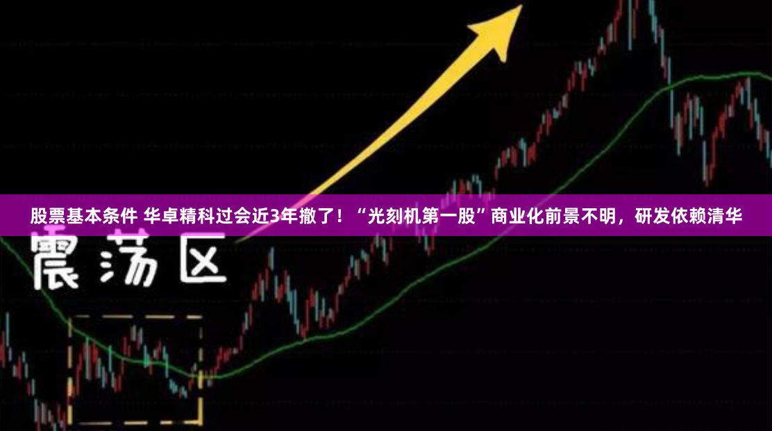 股票基本条件 华卓精科过会近3年撤了！“光刻机第一股”商业化前景不明，研发依赖清华