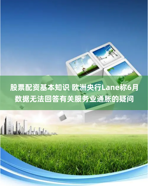股票配资基本知识 欧洲央行Lane称6月数据无法回答有关服务业通胀的疑问